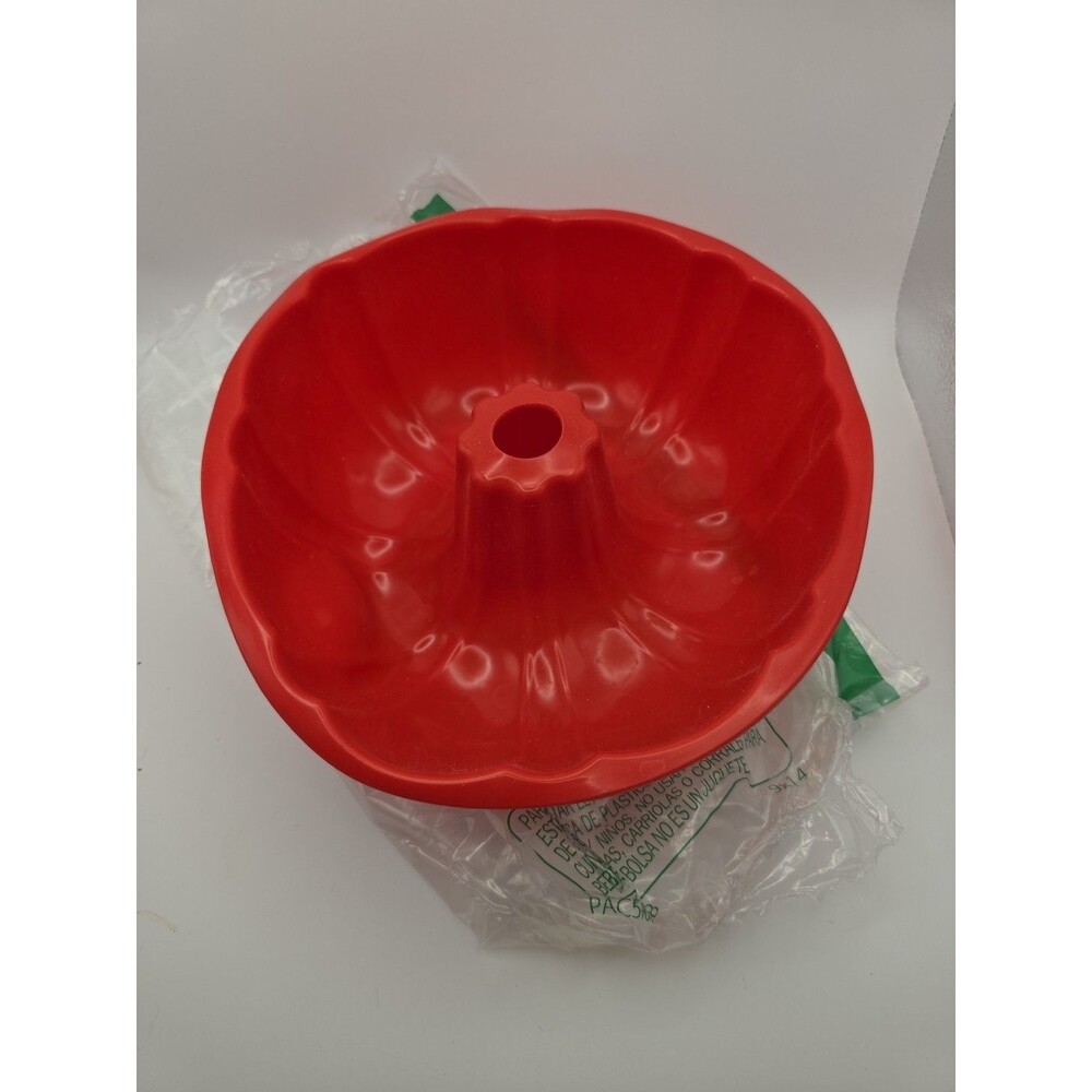 Silicone Cake Pan Silicone Cake Molds Bakeware Non Stick 10 Inch Pan 1 OpenPack